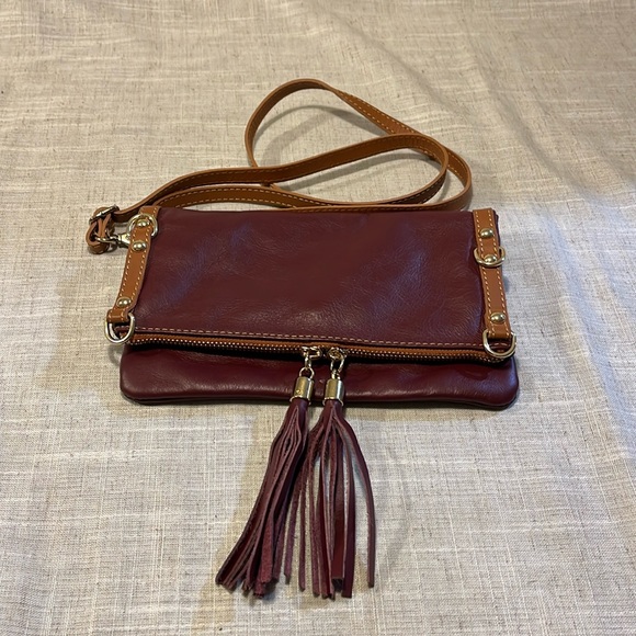 Borse in Pelle leather crossbody with adjustable strap - Picture 2 of 15